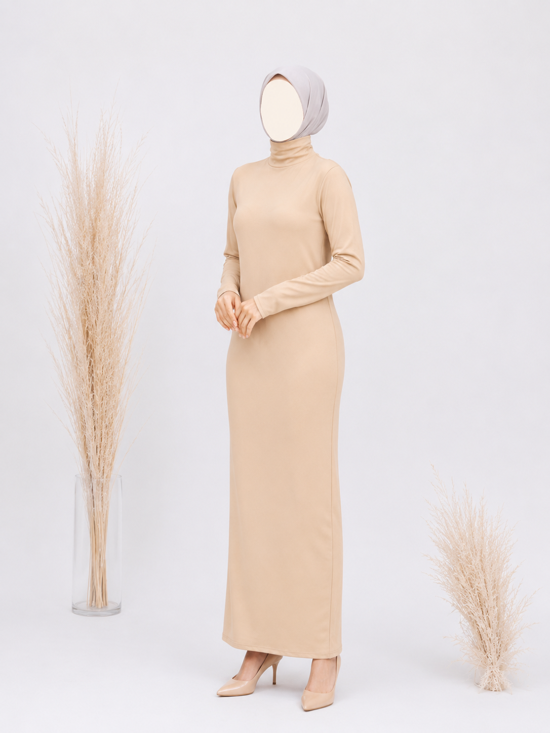 Dress inner long-sleeves