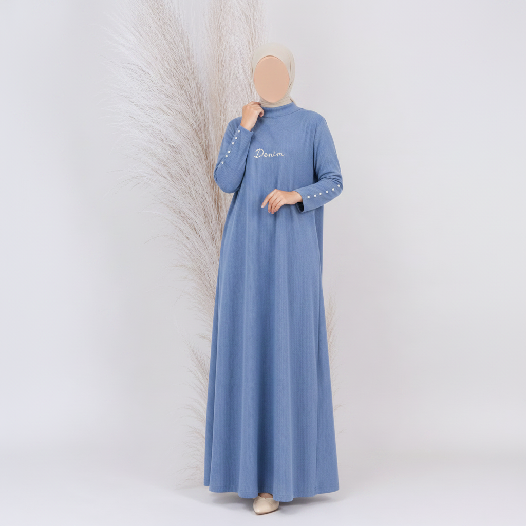 Seera rib dress / everyday modest wear