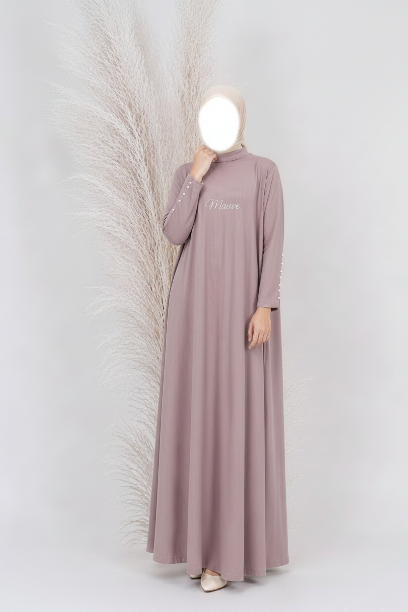 Seera rib dress / everyday modest wear